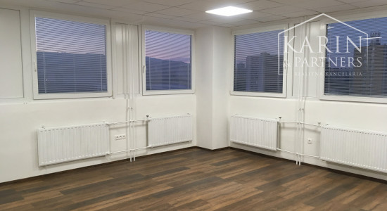 Prenájom klimatizovaná kancelária 27,58 m2, ul. Polianky, BA IV., Dúbravka