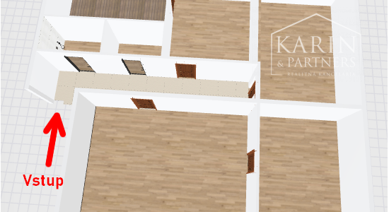 EXKLUZÍVNE: 3-izb.Byt za cenu chatky!Tehlová bytovka,Modrany