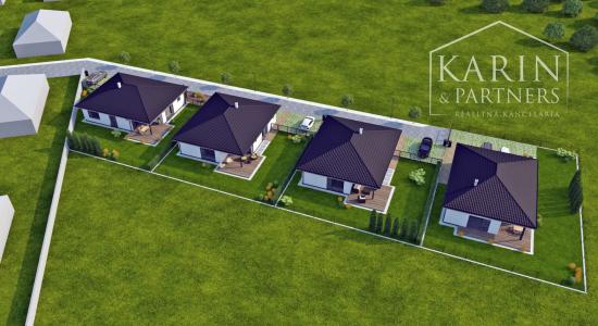 Predaj - Rodinný dom 4 izbový ,, Typ Bungalov " v obci Láb - okr. Malacky