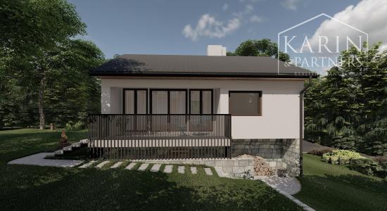 *** REZERVOVANÉ *** Chata v Harmónii pod lesom pozemok 4,7 á