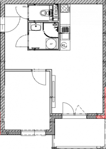 2-izbové byty v projekte „Za školou“ od 43m2 – komfortné bývanie pre páry alebo malé rodiny