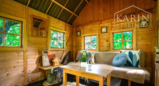 Pokojná chalupa s dušou v Štiavnických vrchoch – Jabloňovce.