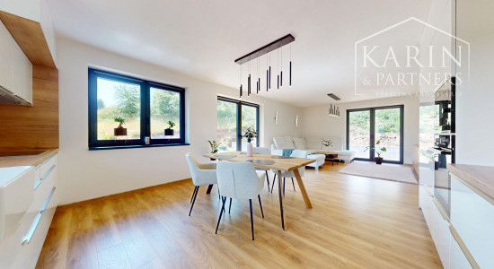 Luxusná novostavba s nadštandardným vyhotovením ihneď k nasťahovaniu v blízkosti Banskej Štiavnice