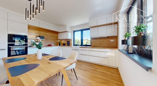 Luxusná novostavba s nadštandardným vyhotovením ihneď k nasťahovaniu v blízkosti Banskej Štiavnice