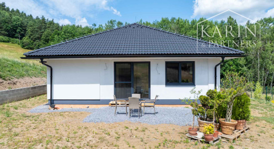 Luxusná novostavba s nadštandardným vyhotovením ihneď k nasťahovaniu v blízkosti Banskej Štiavnice