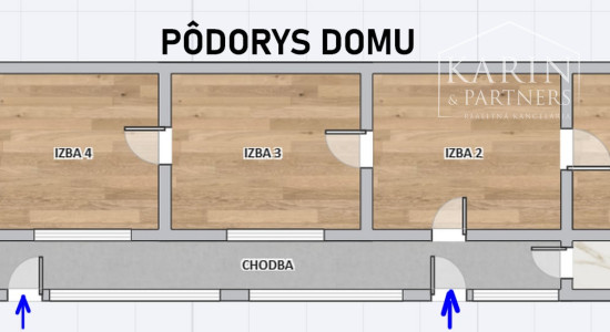 Reservé: Výhodná ponuka: EXKLUZÍVNE IBA U NÁS: Rodinný dom s pozemkom, Vinodol