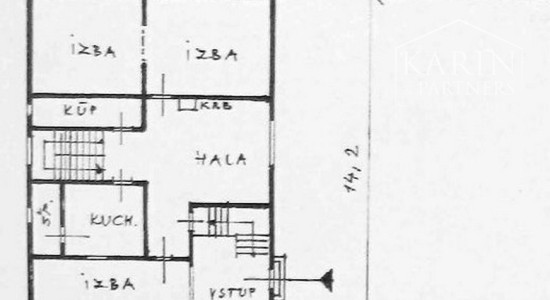 Priestranný 7 izb. rodinný dom - 6 km od Nových Zámkov