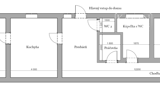 Vidiecky rodinný dom s krásnym pozemkom v Kuklove