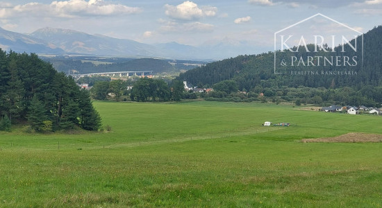 POZEMOK   2 374 m2  Liptovský Ján  okr. Liptovský Mikuláš