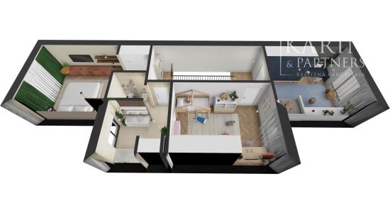 Na predaj rodinný dom, dvojdom A, v Šamoríne, ul. Podlesná