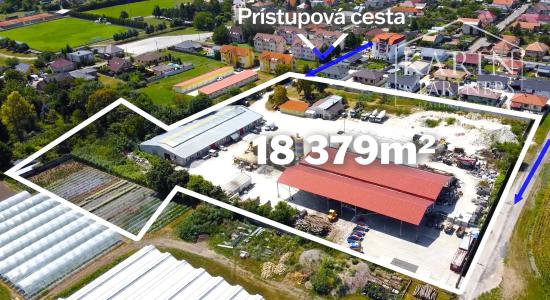 INVESTIČNÁ PRÍLEŽITOSŤ: LOGISTICKO-SKLADOVÝ AREÁL