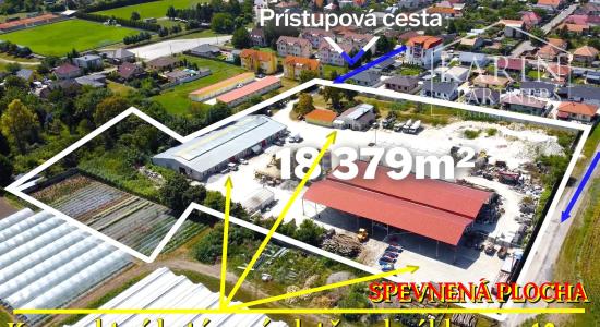 INVESTIČNÁ PRÍLEŽITOSŤ: LOGISTICKO-SKLADOVÝ AREÁL