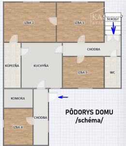TOP ponuka: EXKLUZÍVNE Len U NÁS: Rodinný dom s potenciálom v pokojnej obci Palárikovo
