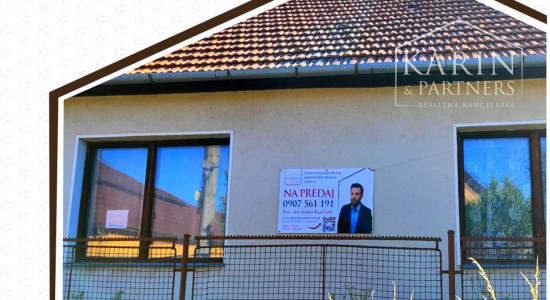 TOP ponuka: EXKLUZÍVNE Len U NÁS: Rodinný dom s potenciálom v pokojnej obci Palárikovo