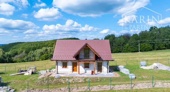 Stavebný pozemok so schváleným projektom rekreačnej chaty a elektrikou v lokalite Nová Baňa - Bukovina