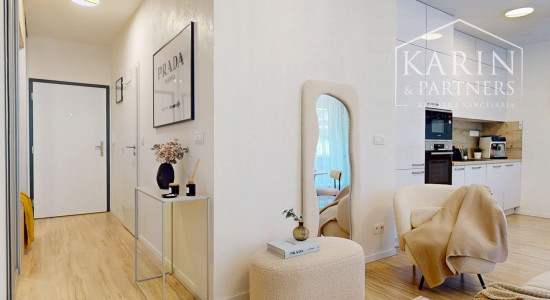 REZERVOVANÉ DIZAJNOVO ZARIADENÝ 2I BYT S BALKÓNOM | SLNEČNICE | ZÓNA MESTO