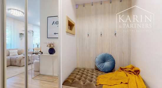 REZERVOVANÉ DIZAJNOVO ZARIADENÝ 2I BYT S BALKÓNOM | SLNEČNICE | ZÓNA MESTO