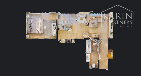 REZERVOVANÉ DIZAJNOVO ZARIADENÝ 2I BYT S BALKÓNOM | SLNEČNICE | ZÓNA MESTO