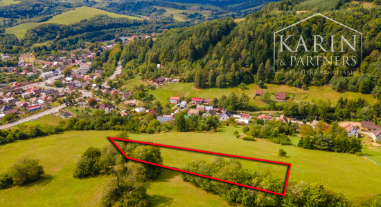 Pozemok s panoramatickými výhľadmi v Lysej pod Makytou 3345m²