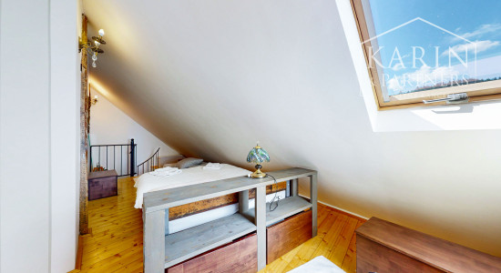 Zabehnutý Mezonet s Terasou a výhľadom na Banskú Štiavnicu