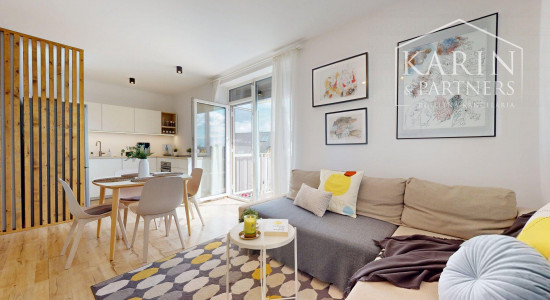 REZERVOVANÉ PRAKTICKY ZARIADENÝ 2I BYT S BALKÓNOM A PIVNICOU