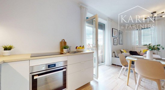 REZERVOVANÉ PRAKTICKY ZARIADENÝ 2I BYT S BALKÓNOM A PIVNICOU