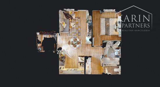 REZERVOVANÉ PRAKTICKY ZARIADENÝ 2I BYT S BALKÓNOM A PIVNICOU