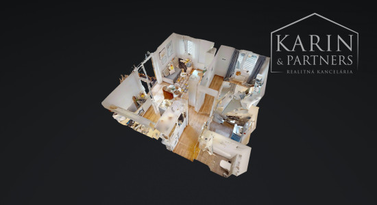 REZERVOVANÉ PRAKTICKY ZARIADENÝ 2I BYT S BALKÓNOM A PIVNICOU