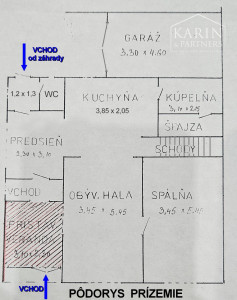 Dvojpodlažný podkrovný 3-izbový rodinný dom, Nové Zámky