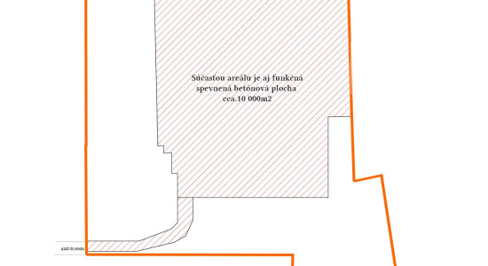 INVESTIČNÁ NEHNUTEĽNOSŤ - PRIEMYSELNÁ ZÓNA - VÝROBNÝ AREÁL