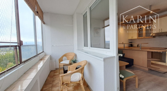 Prenájom zariadený 2-izbový byt, dve lodžie, Šustekova ul., Bratislava V Petržalka