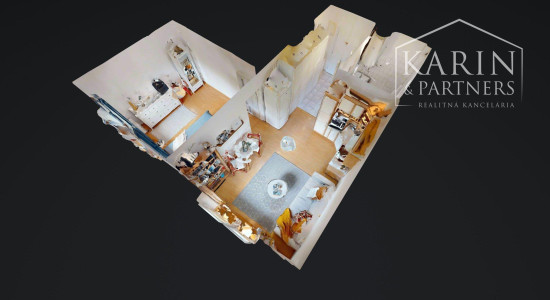 REZERVOVANÉ- 2-izbový byt v centre Rače | Plickova ulica | blízko viníc a lesa