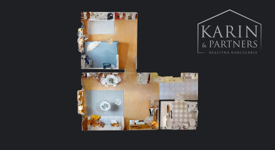 REZERVOVANÉ- 2-izbový byt v centre Rače | Plickova ulica | blízko viníc a lesa