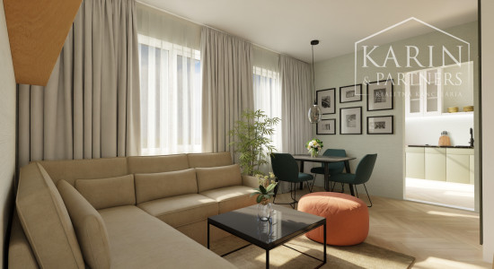 Vajnory - 3 izbový byt s loggiou, pivnicou  a parkovaním