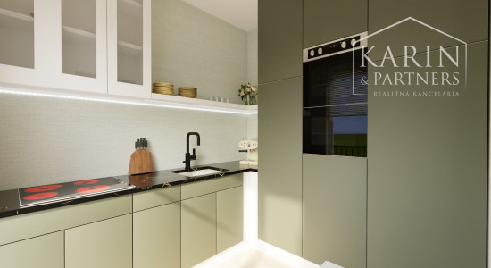 Vajnory - 3 izbový byt s loggiou, pivnicou  a parkovaním