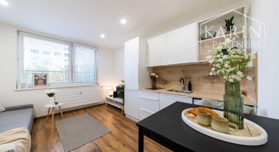 REZERVOVANÝ - Garsónka, ktorá vás zaujme: štýlový štartovací byt na Chrenovej – Nitra