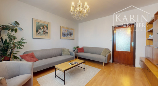 Kompletne zrekonštruovaný zariadený 3IB s loggiou a pivnicou