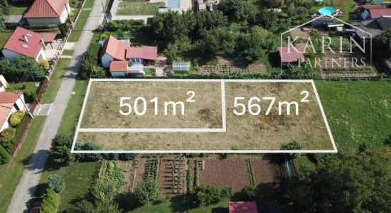 Stavebný pozemok v obci Poľný Kesov –  567 m2