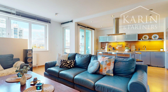 KOMPLETNE ŠTÝLOVO ZARIADENÝ 3I BYT S LODŽIOU A BALKÓNOM