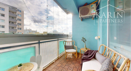 KOMPLETNE ŠTÝLOVO ZARIADENÝ 3I BYT S LODŽIOU A BALKÓNOM