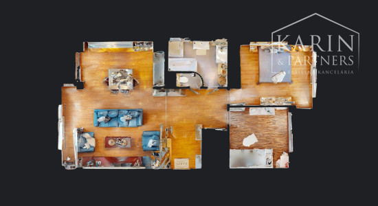 KOMPLETNE ŠTÝLOVO ZARIADENÝ 3I BYT S LODŽIOU A BALKÓNOM