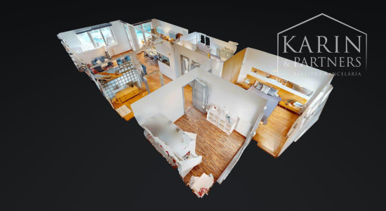 KOMPLETNE ŠTÝLOVO ZARIADENÝ 3I BYT S LODŽIOU A BALKÓNOM