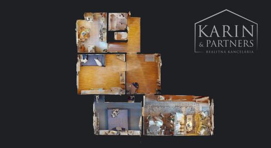 KOMPLETNE ZARIADENÝ 3I BYT S 2 LODŽIAMI A PIVNICOU