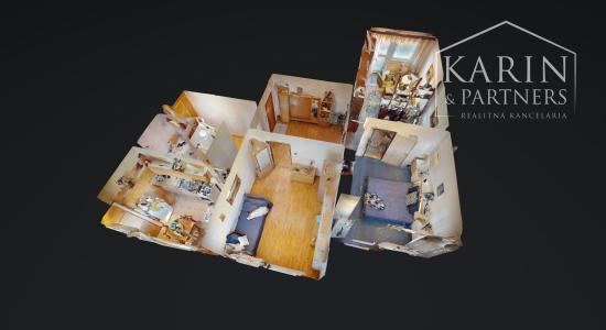 KOMPLETNE ZARIADENÝ 3I BYT S 2 LODŽIAMI A PIVNICOU