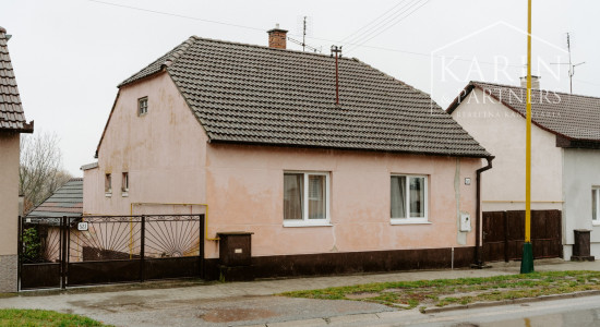 3i rodinný dom po čiastočnej rekonštrukcii v meste Šaštín-Stráže