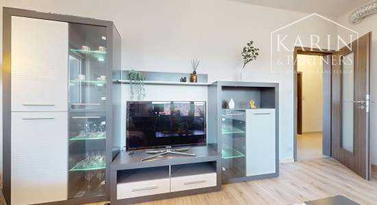 KOMPLETNE VKUSNE A KVALITNE ZARIADENÝ 2I BYT S LODŽIOU A GARÁŽOVÝM STOJISKOM