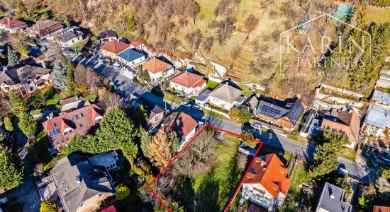 Stavebný pozemok s rozlohou 656 m² v obci Borinka.