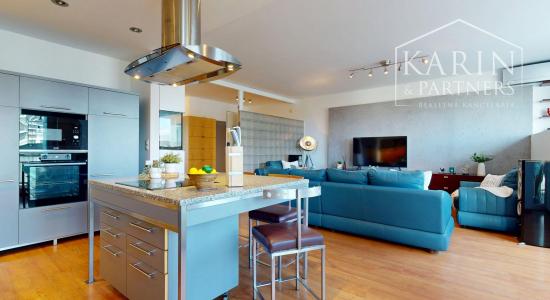 KOMPLETNE ŠTÝLOVO ZARIADENÝ 3I BYT S LODŽIOU A BALKÓNOM