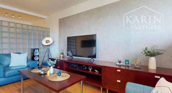 KOMPLETNE ŠTÝLOVO ZARIADENÝ 3I BYT S LODŽIOU A BALKÓNOM