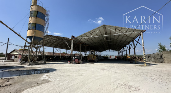 PRENÁJOM kompletne vybavenej betonárky s personálom, 4KM - od mesta ŠURANY